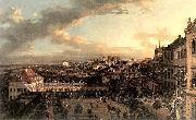 BELLOTTO, Bernardo View of Warsaw from the Royal Palace nl Sweden oil painting reproduction